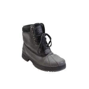 Hawke & Co Mens Waterproof Lace Up Snow Ankle Boots Gray Black Size 9